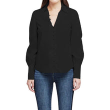 Load image into Gallery viewer, Plus Size Tunic Women's Blouse Celmia 2020 Autumn Long Lantern Sleeve Shirt Office Lady Blusas Casual Buttons Asymmetrical Tops